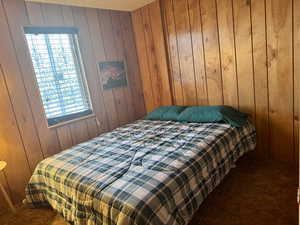 One of three downstairs bedroom with large daylight window and large closet