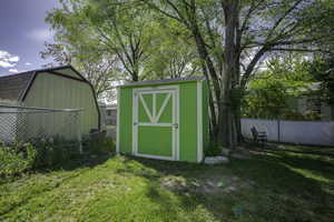 View of shed