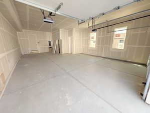 Extra large 3-car garage