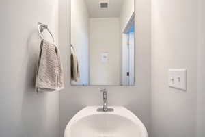 Bathroom with a sink