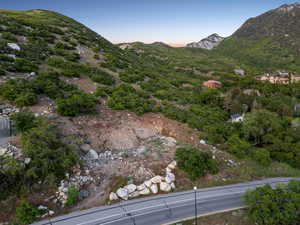 View of mountain backdrop