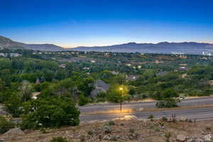 View of mountain backdrop