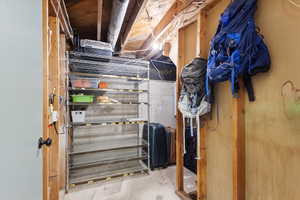 View of storage
