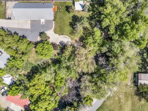 Ariel view of property with view of the Provo River