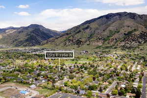 View of mountain background