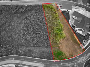 Map / location with property boundaries highlighted