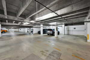 View of parking deck