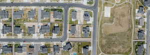 View of property location with property boundaries highlighted and nearby suburban area