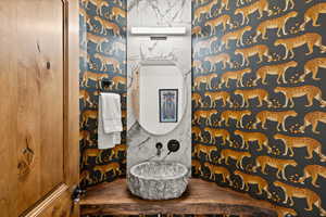 Powder Bath on main floor.