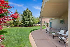 View of patio