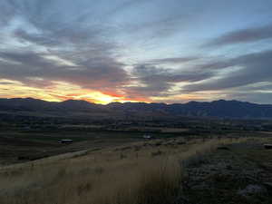 View of mountain background