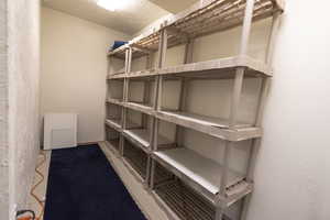 View of storage area