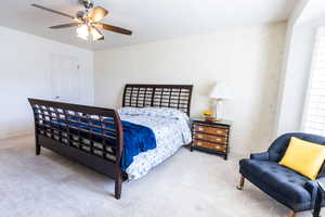 Master bedroom main floor