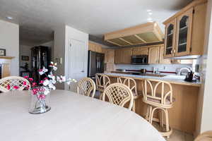 View of dining space