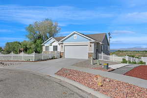 Fully fenced yard