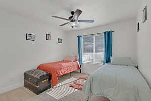 spacious bedroom for two