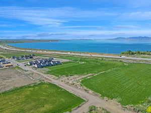 Bird's eye view of a Willard bay