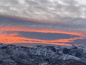 View of mountain background