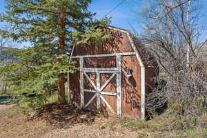 View of shed