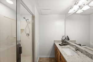 Main-Floor Bath with Walk-in Shower
