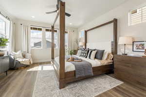 Model home - primary bedroom