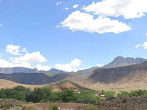 View of mountain backdrop