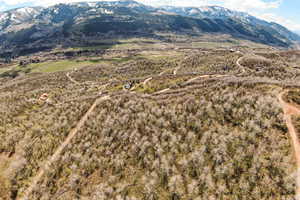 View of mountain background
