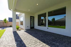 View of patio / terrace with fence