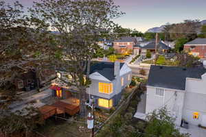 Drone / aerial view featuring a residential view