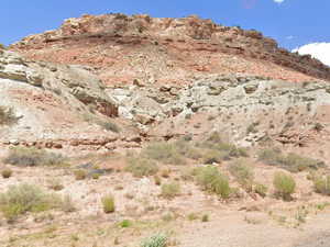 View of mountain background