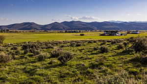 Mountain view from the North Bench.