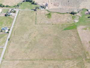 Aerial overview of property.