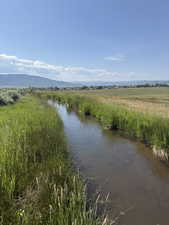 Irrigation ditch.