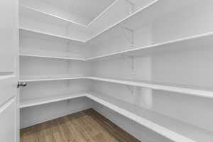 View of storage area