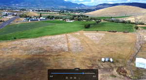 View of rural area with a mountain backdrop