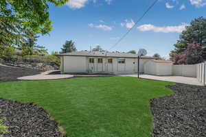 Back of house featuring a patio area