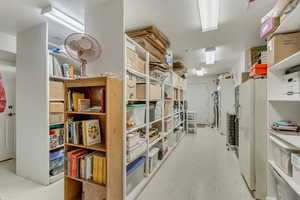 View of storage room