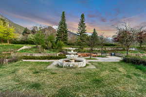 View looking towards very back of property