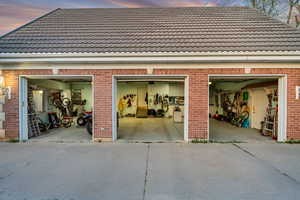 Garage Attached to Home.