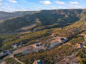 View of mountain background