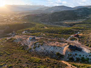 View of mountain backdrop