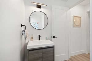 half bath on main floor