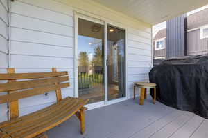 Covered deck
