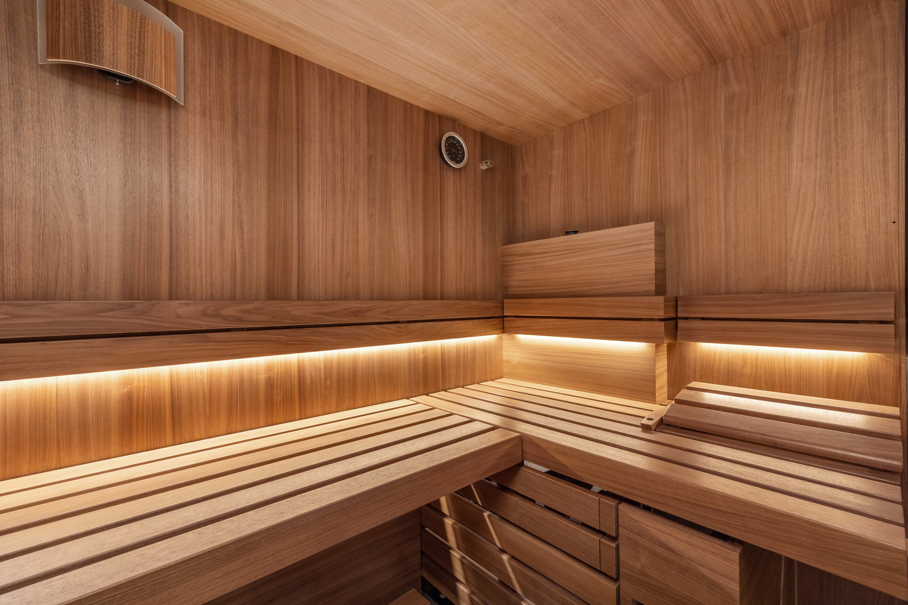 View of sauna