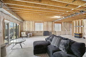 View of basement