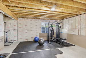 View of exercise room