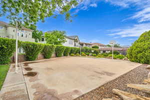 HOA Basketball court