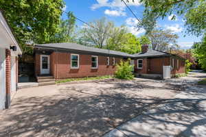 View of side/back of home