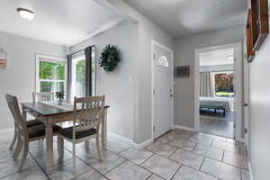 Dining area featuring healthy amount of natural light