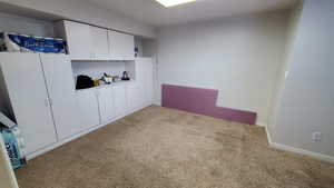 Bedroom with closet